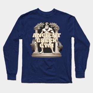 Ancient greek gym Long Sleeve T-Shirt